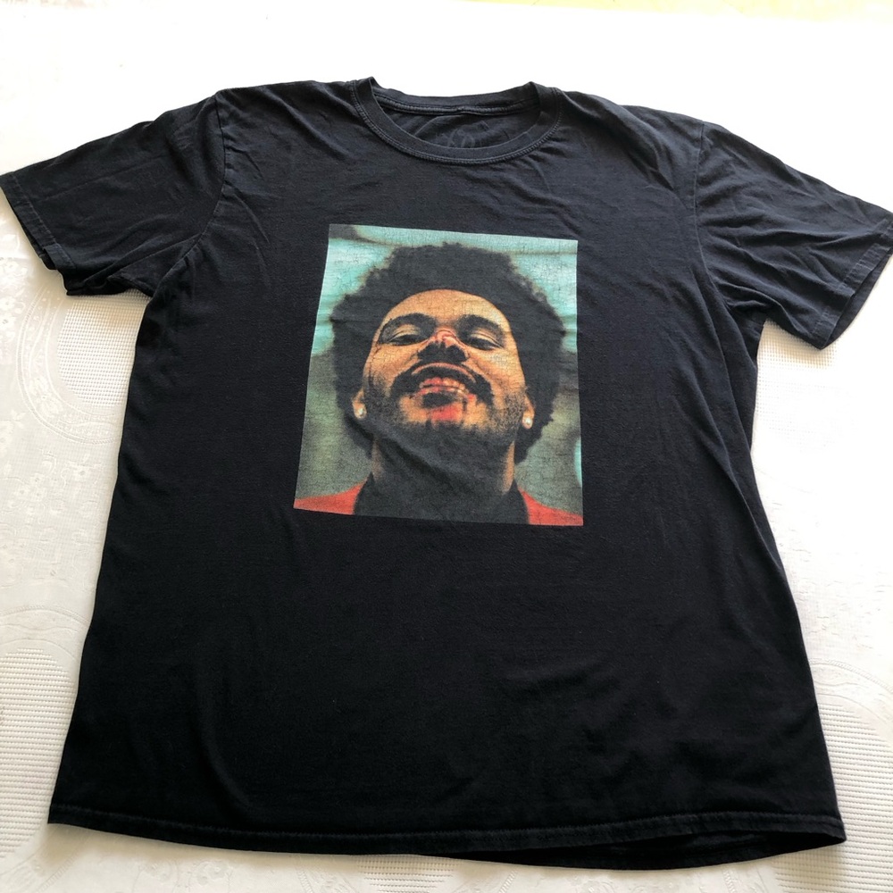 THE WEEKEND XO After Hours Black T-Shirt Merch Tour Album Cover Men’s Size L